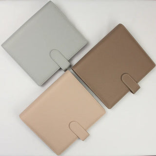 Ringplaner Genarbte Lederoptik - A5