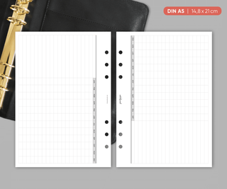 Einlagen "Tracker Jahr quer" für Ringplaner - DIN A5 - 14,8 x 21 cm