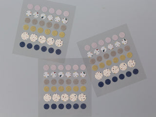 Masking Stickers - Punkte - 108 Sticker - suatelier design