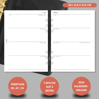 Kalender „Zeilen“ - 1W2S