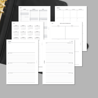 Kalender „Zeilen liniert“ - 1W2S - All in One
