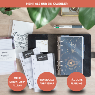 Kalender „Zeilen liniert“ - 1W2S - All in One