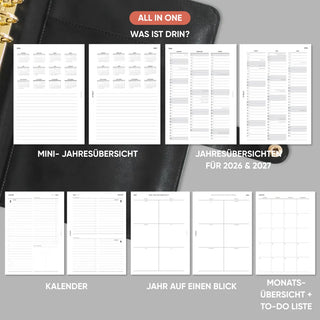 Kalender „Tagesplan“ - 1T1S - All in One