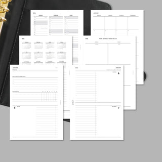 Kalender „1 Woche auf 4 Seiten“ - All in One