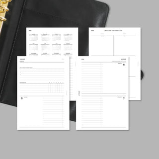 Kalender „1 Woche auf 4 Seiten"