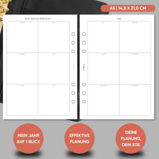 Kalender „1 Woche auf 4 Seiten"