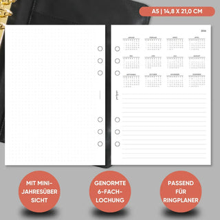 Kalender „1 Woche auf 4 Seiten"