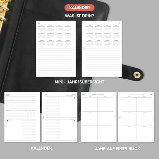 Kalender „1 Woche auf 4 Seiten"