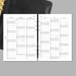 Kalender Jahresübersicht