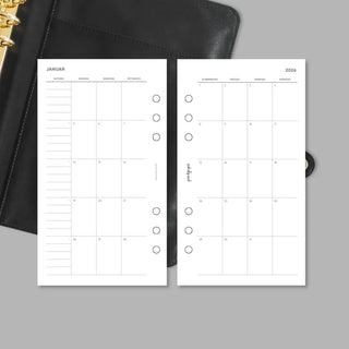 Monatsübersicht - fortlaufend