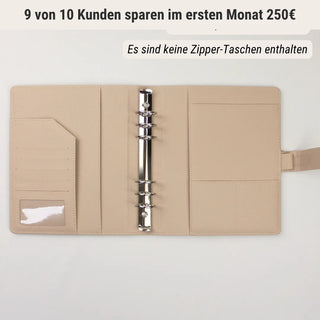 Ringplaner Genarbte Lederoptik - A5