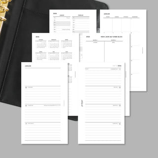 Kalender „Zeilen liniert“ - 1W2S - All in One