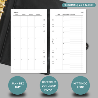 Kalender „Zeilen“ - 1W2S - All In One