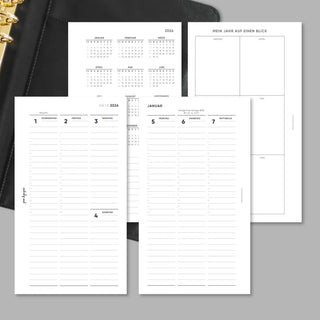 Kalender „Spalten mit Uhrzeiten“ - 1W2S
