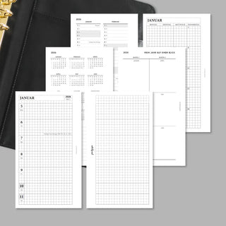 Kalender „Kariert" - Familienkalender - 1W2S - All in One