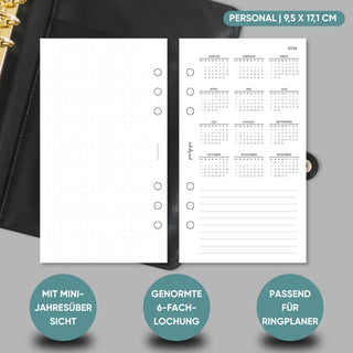 Kalender „1 Woche auf 4 Seiten"