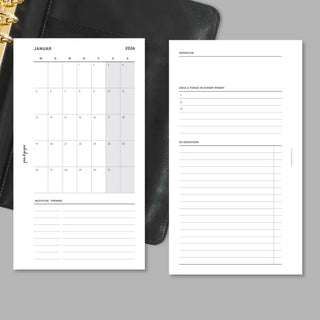 Kalender „Monat auf einen Blick"